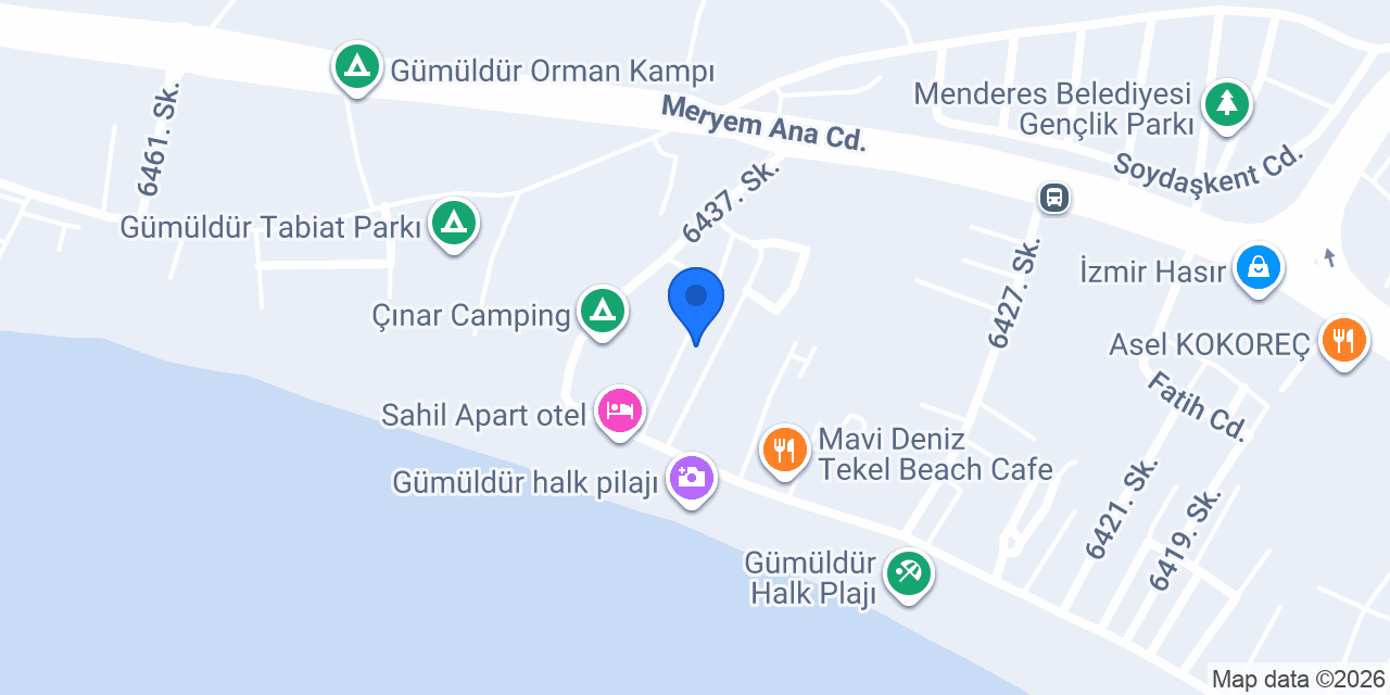 Uğur Apart Evleri konumu