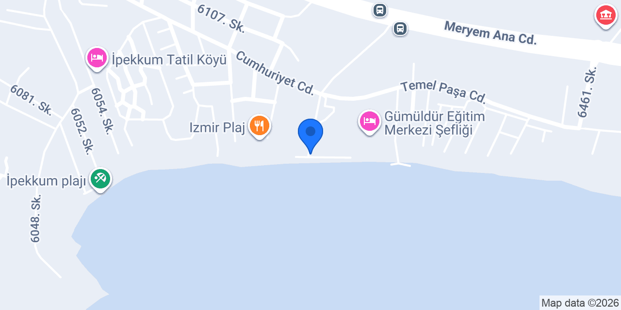 Hüseyinoğulları Tatil Köyü konumu