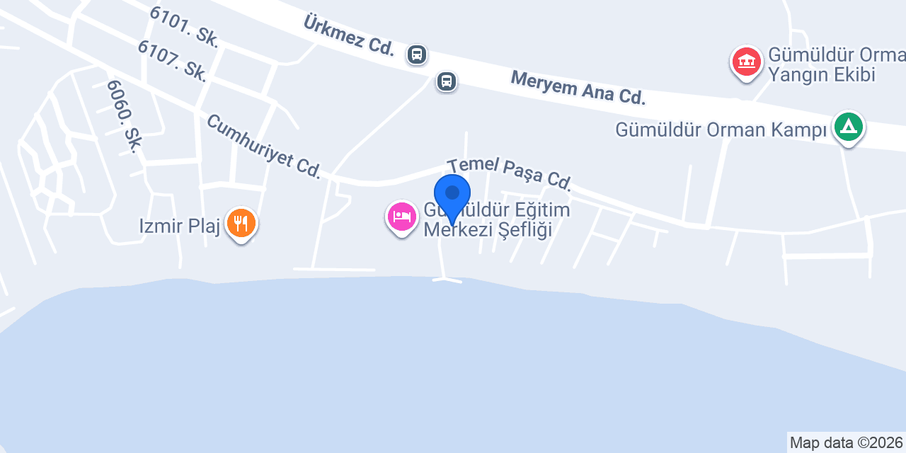 7. Bölük Beach & Pansiyon konumu
