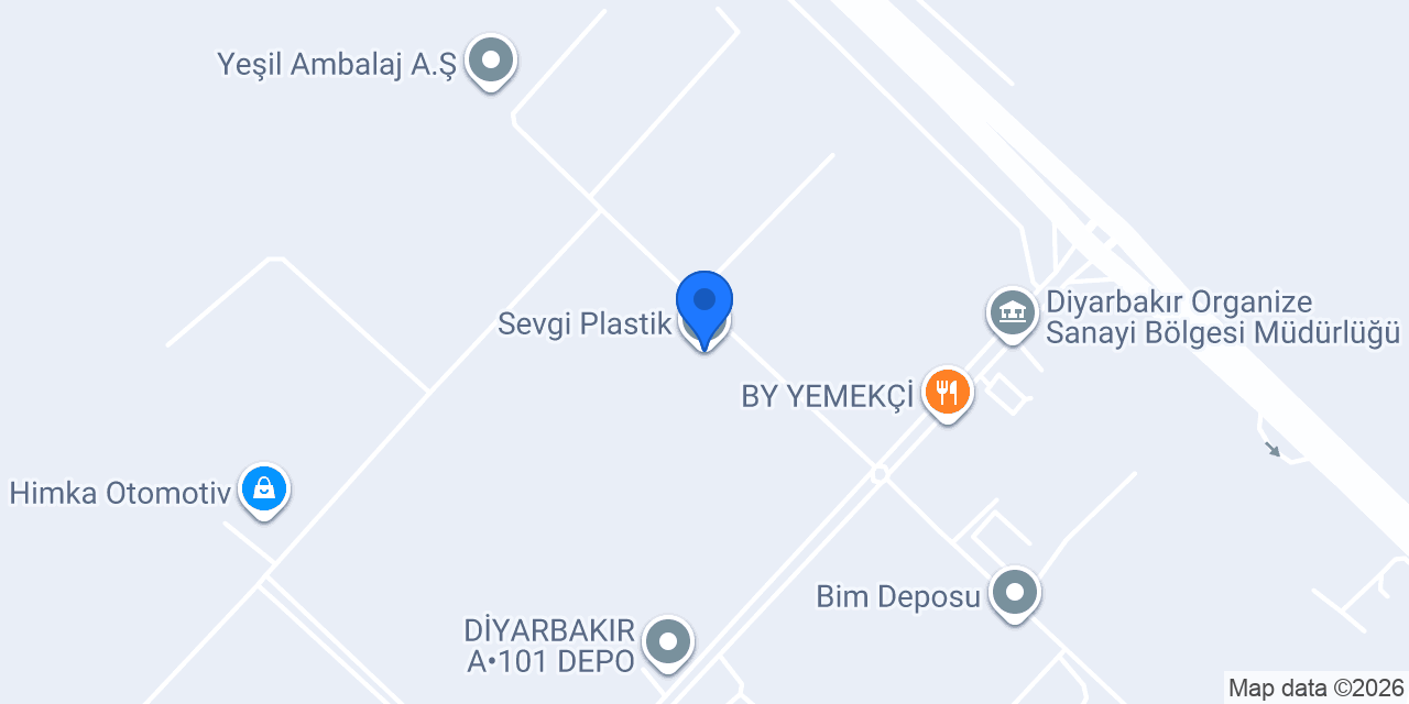 Sevgi Plastik konumu
