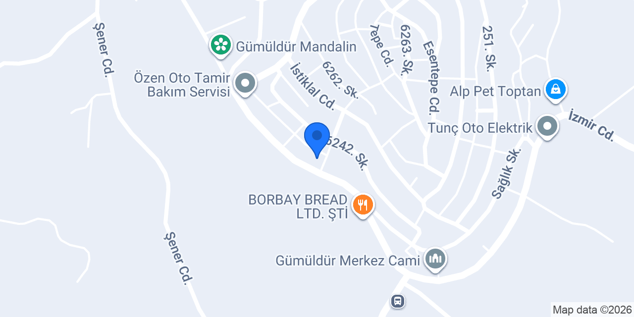 Cengiz Oto Yedek Parça konumu