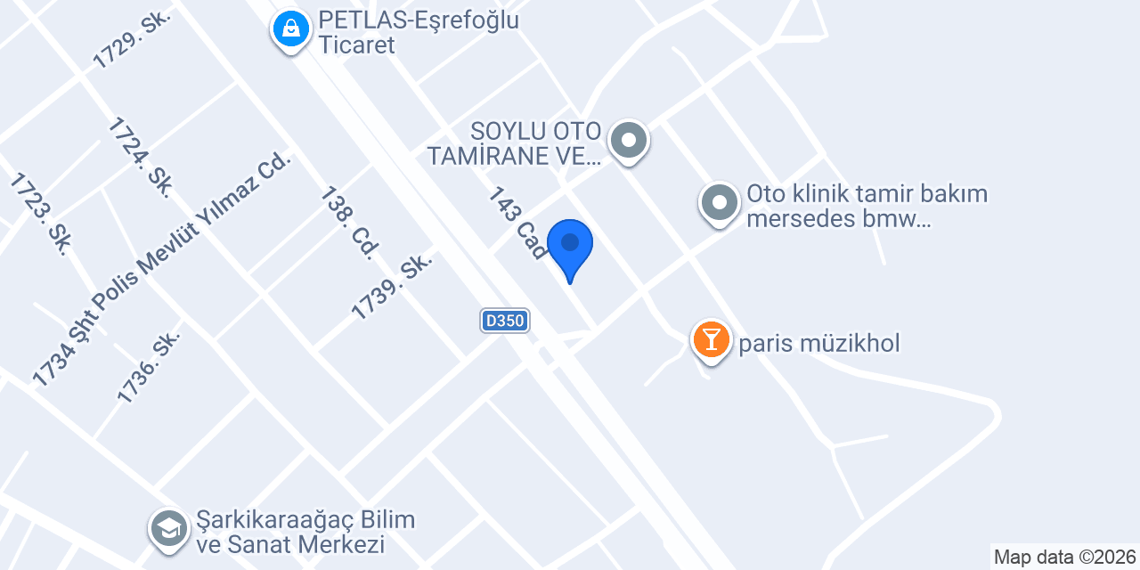 YAVUZ TİCARET konumu