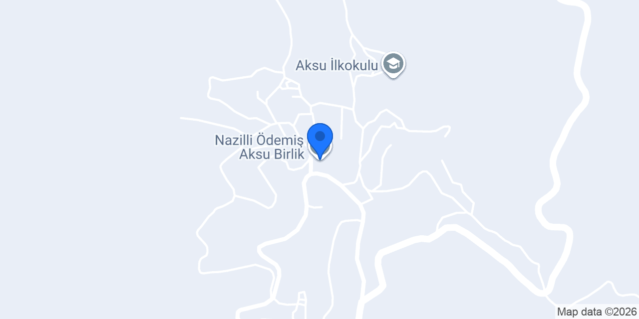 Nazilli Ödemiş Aksu Birlik konumu