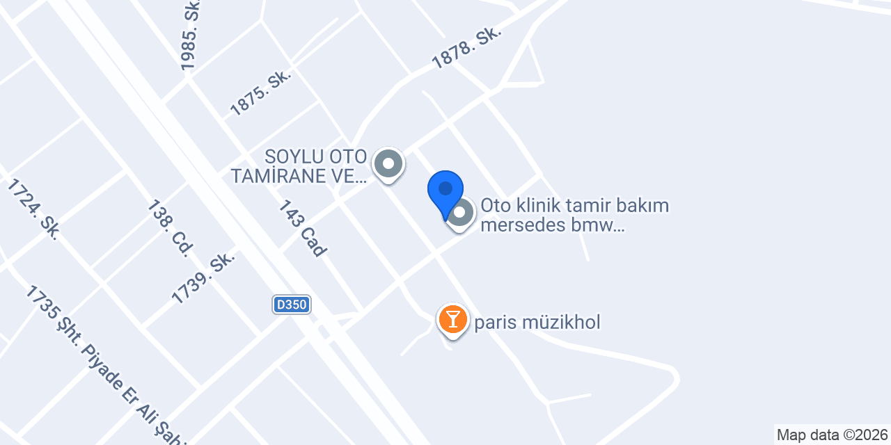 Coşkun Traktör Bakım Onarım Servisi konumu