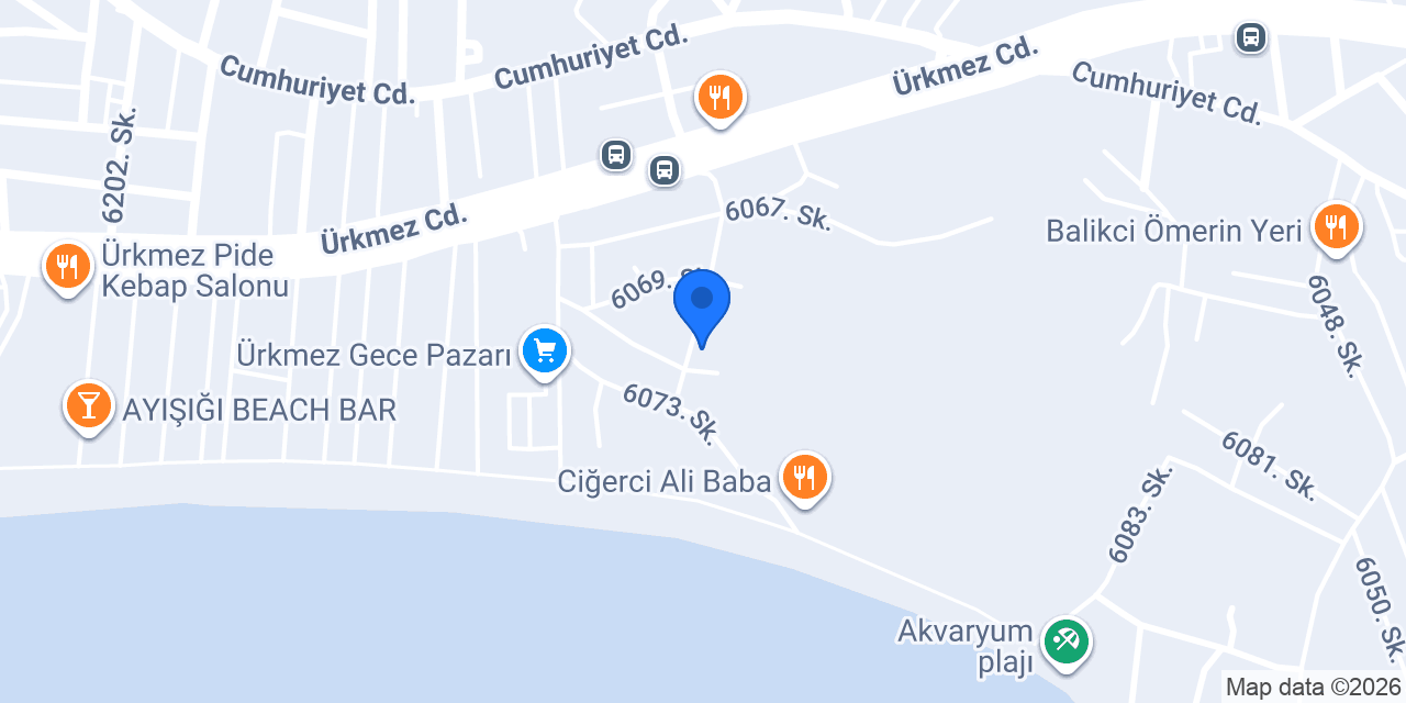 Baki Bey Apart konumu