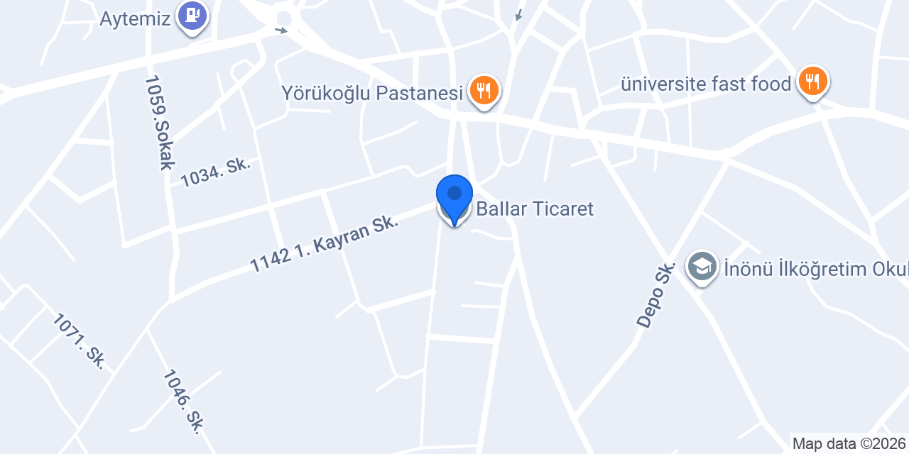 BaIIar Ticaret konumu