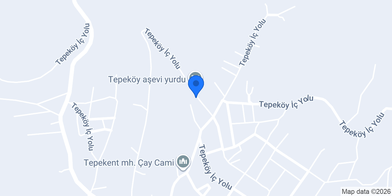 TEPEKENT AŞEVİ VE KÜTÜPHANE konumu