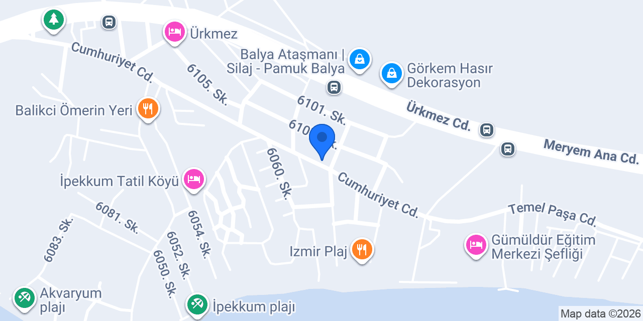 Akdoğan Apart Otel konumu