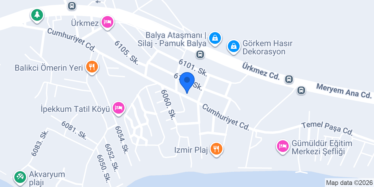 Kıyı Otel konumu