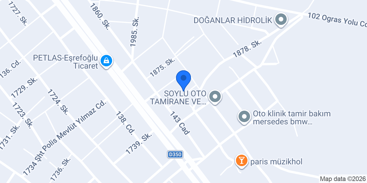 Böcekoğlu ticaret konumu