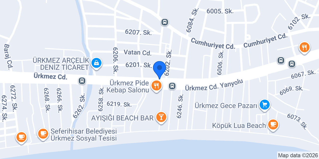 Sevgi Halı Mobilya konumu