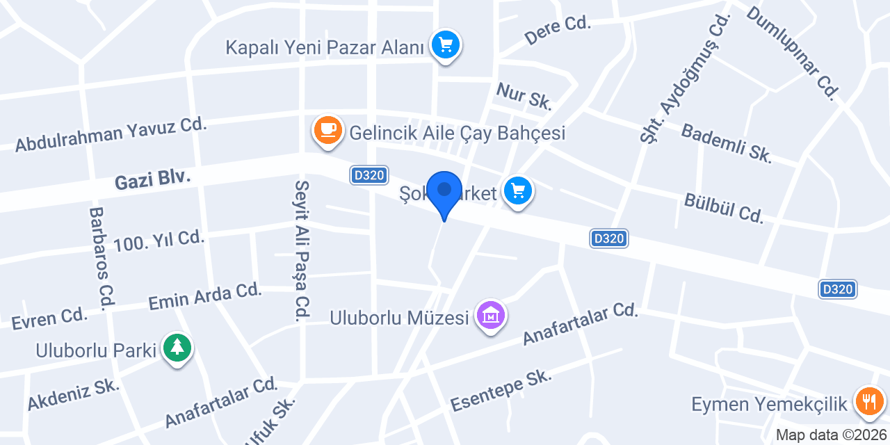 Işıklar Kokoreç konumu