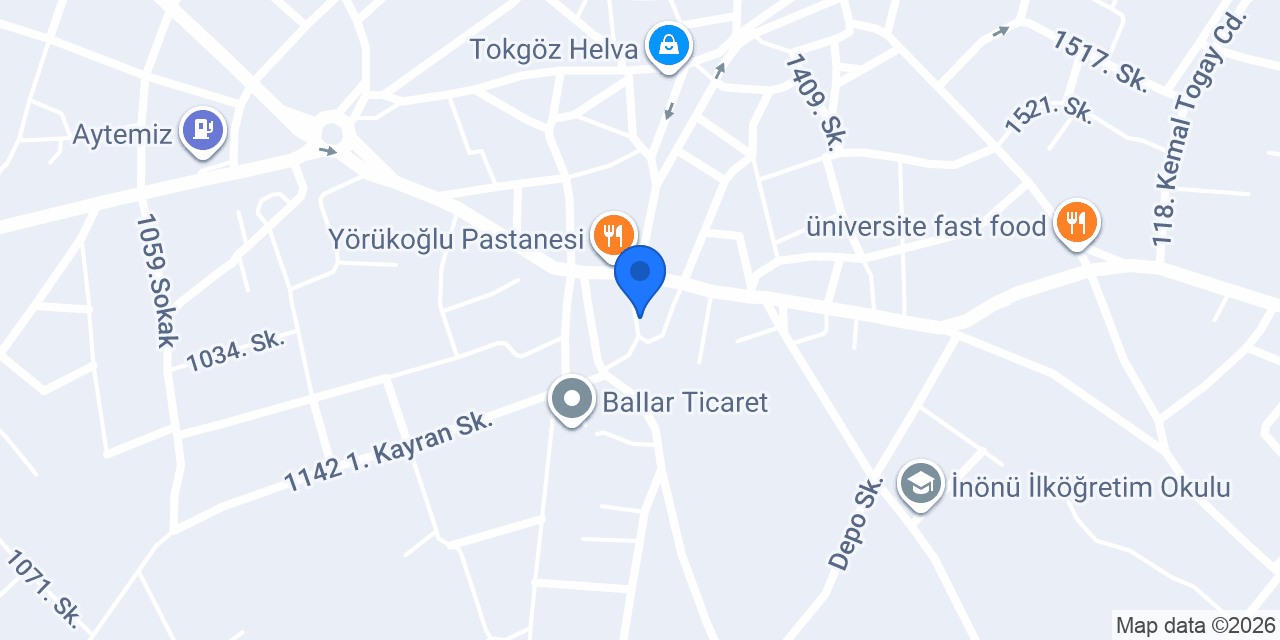 Köfteci Mahir konumu
