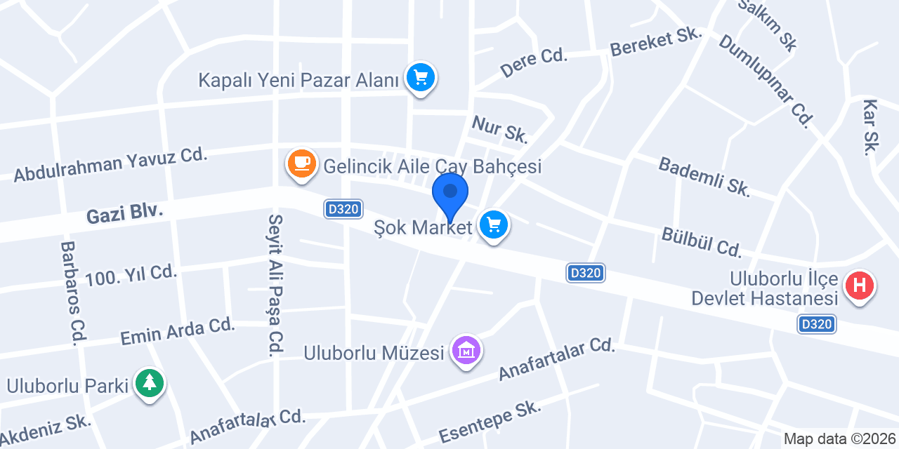 MÇ MOTORS Melih Çevik konumu