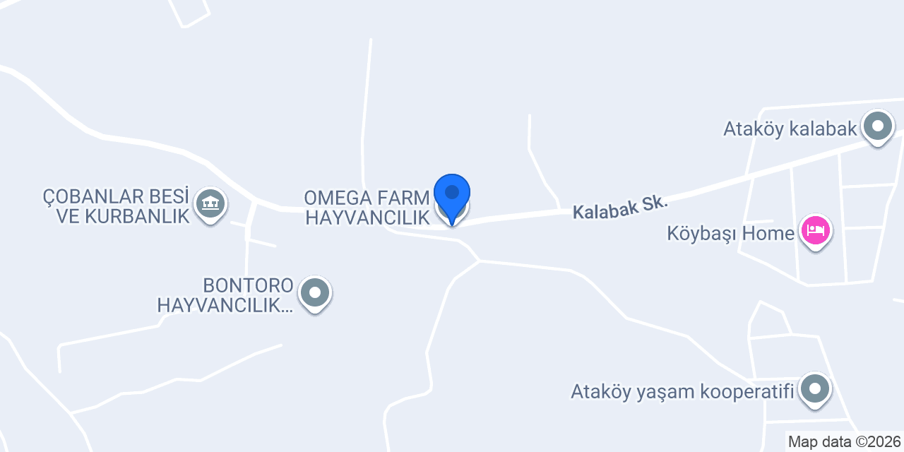 OMEGA FARM HAYVANCILIK konumu