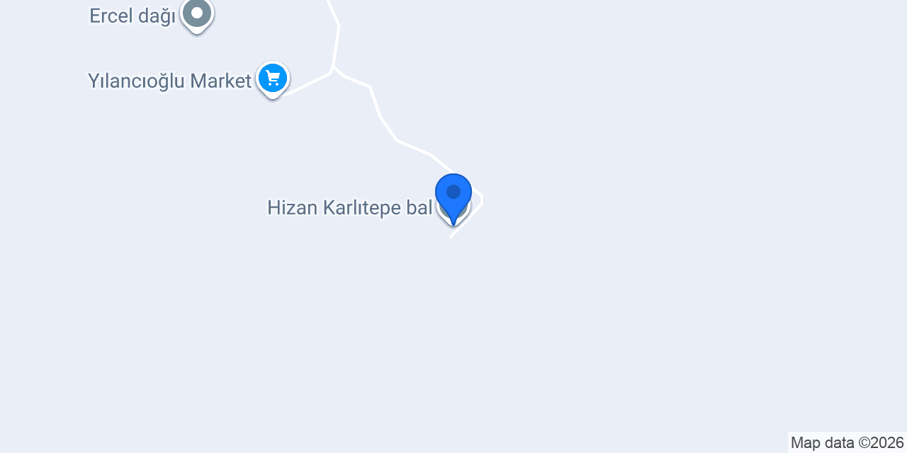 Hizan Karlıtepe bal konumu