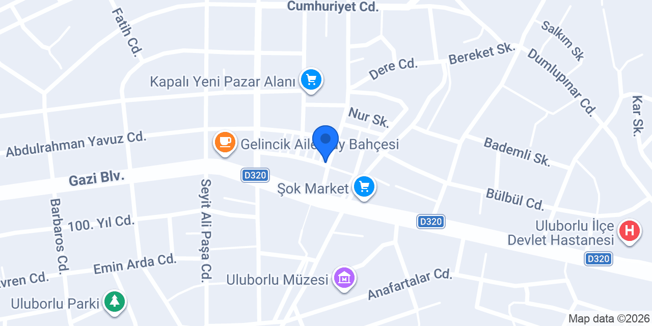 Akbaşlar Gıda konumu