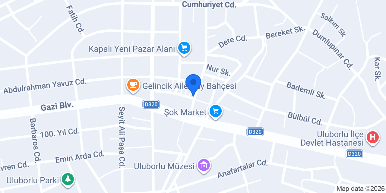 Rota Yem Bayii Mehmet Bakır konumu