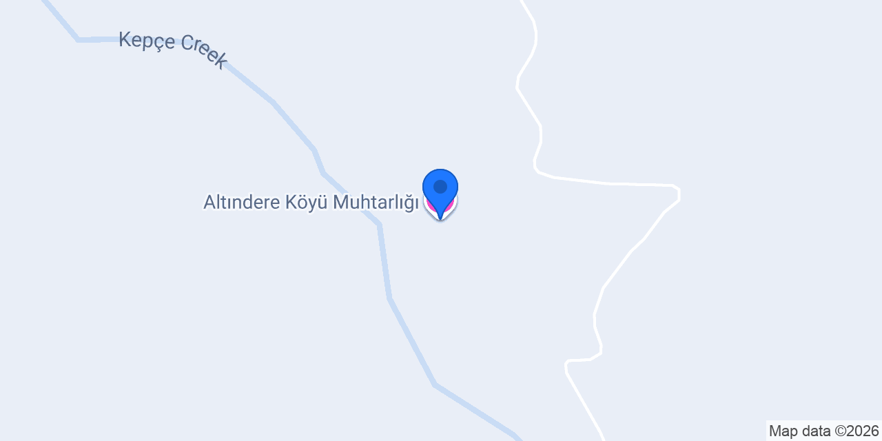 Altındere Köyü Muhtarlığı konumu