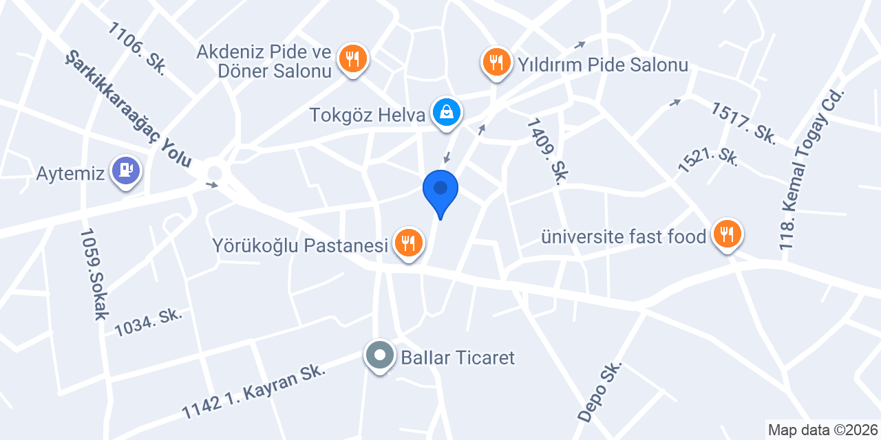 Birgül hırdavat konumu
