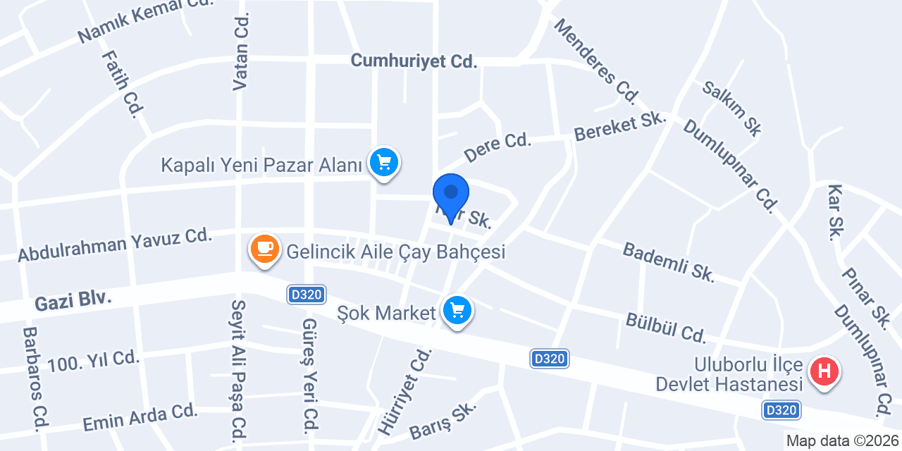 Kardelen Erkek Kuaförü konumu