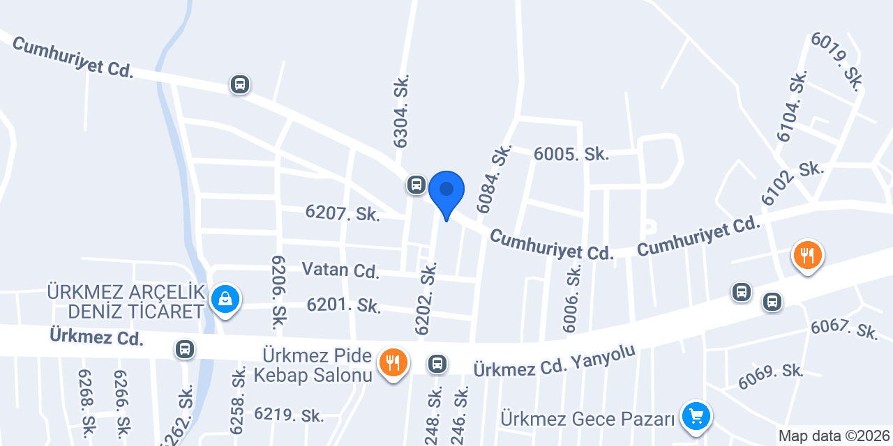 Şok Market konumu