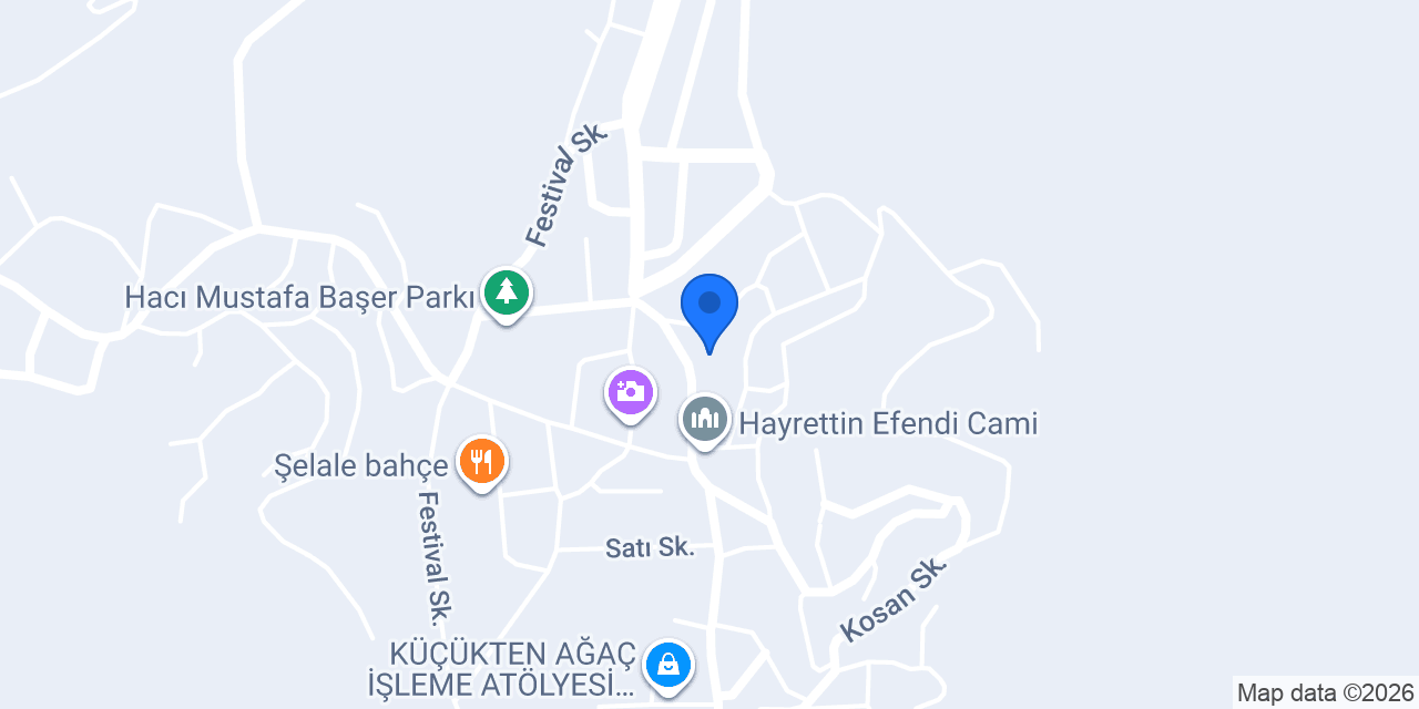 Bademli Belediyesi konumu