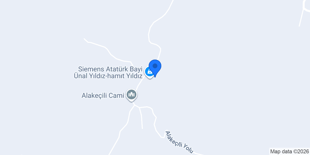 Alakeçili Köyü Muhtarlığı konumu