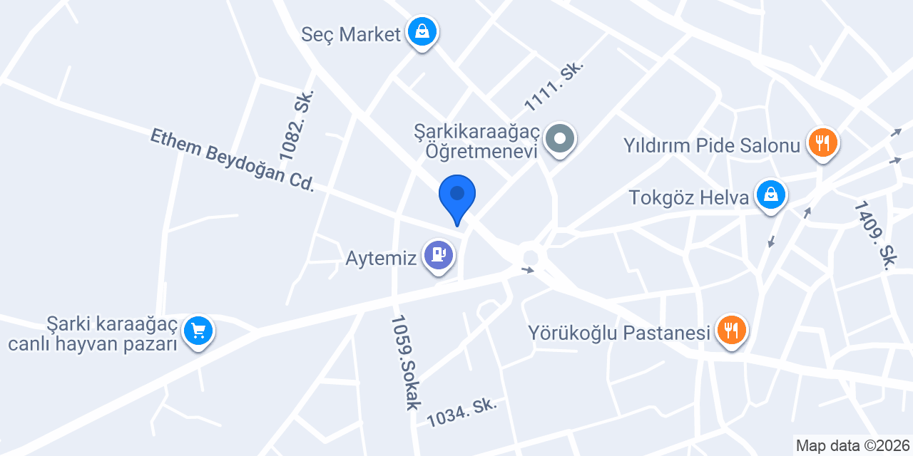Karataş Ticaret konumu