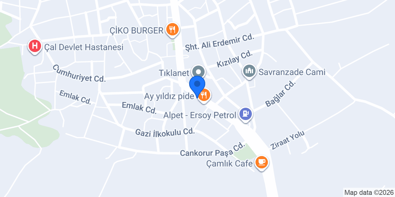 Karakaş Yapı Market konumu