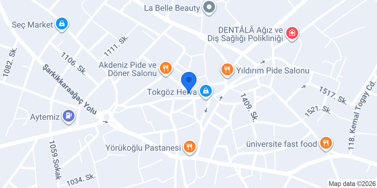 İzmir Saç Tasarım konumu