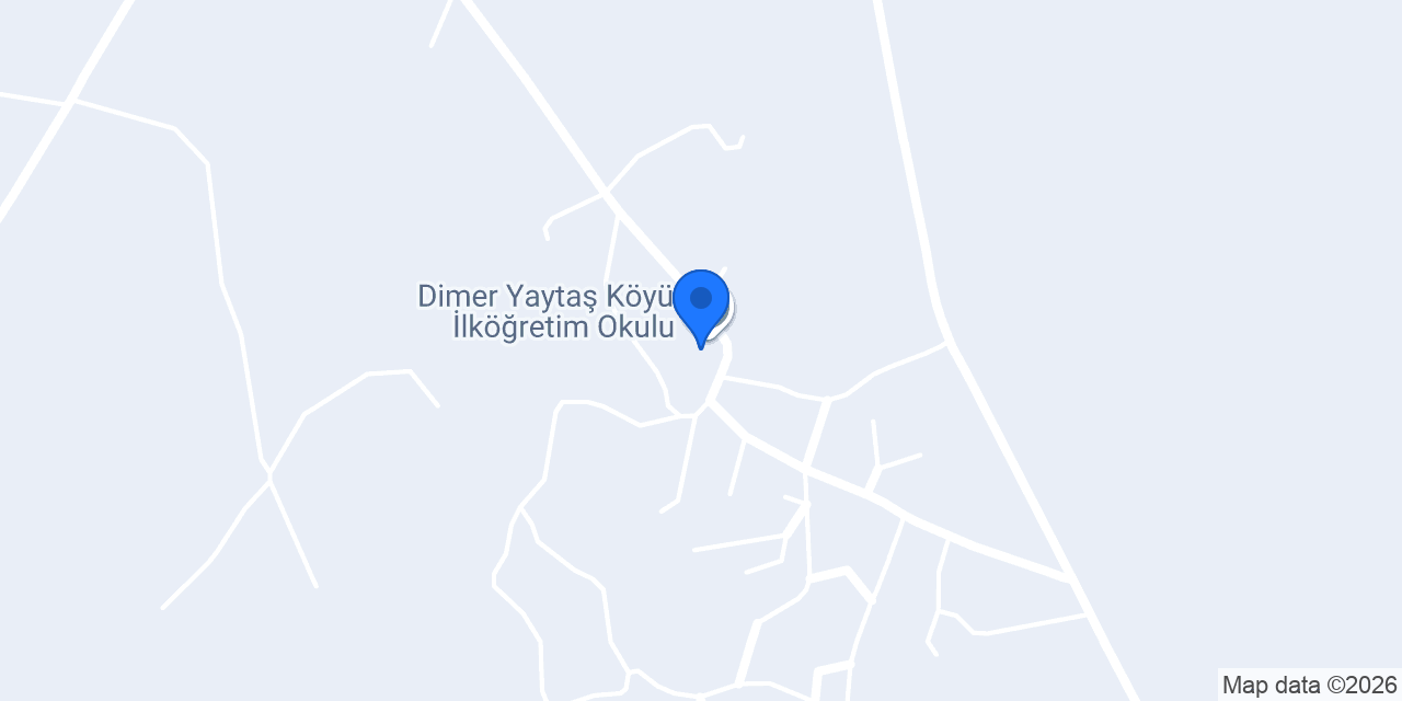 Dimer Yaytaş Ortaokulu konumu