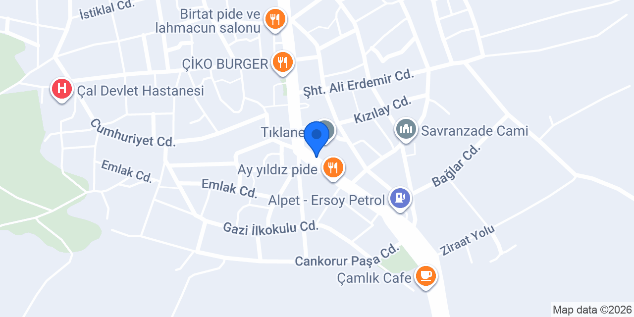 Yıldız Optik konumu