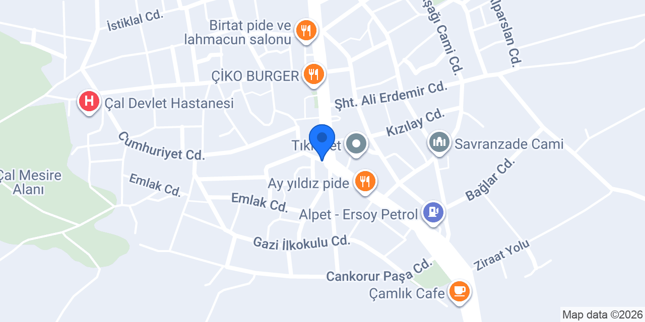 Köşem Simit ve Börek Evi konumu