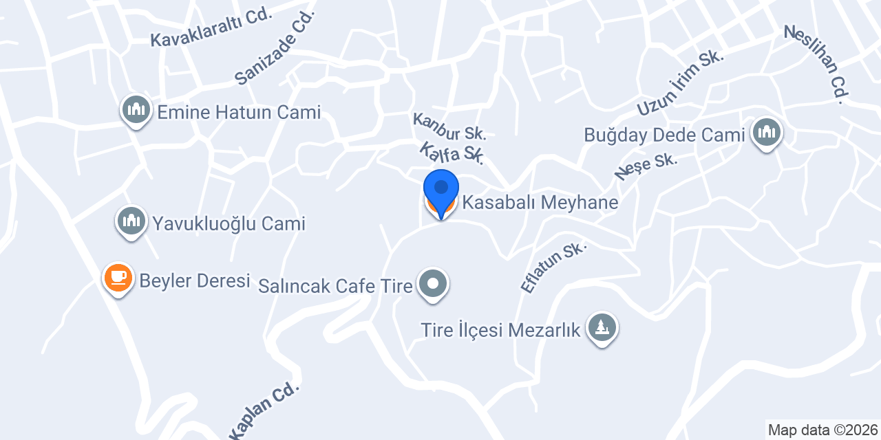 Kasabalı Meyhane konumu
