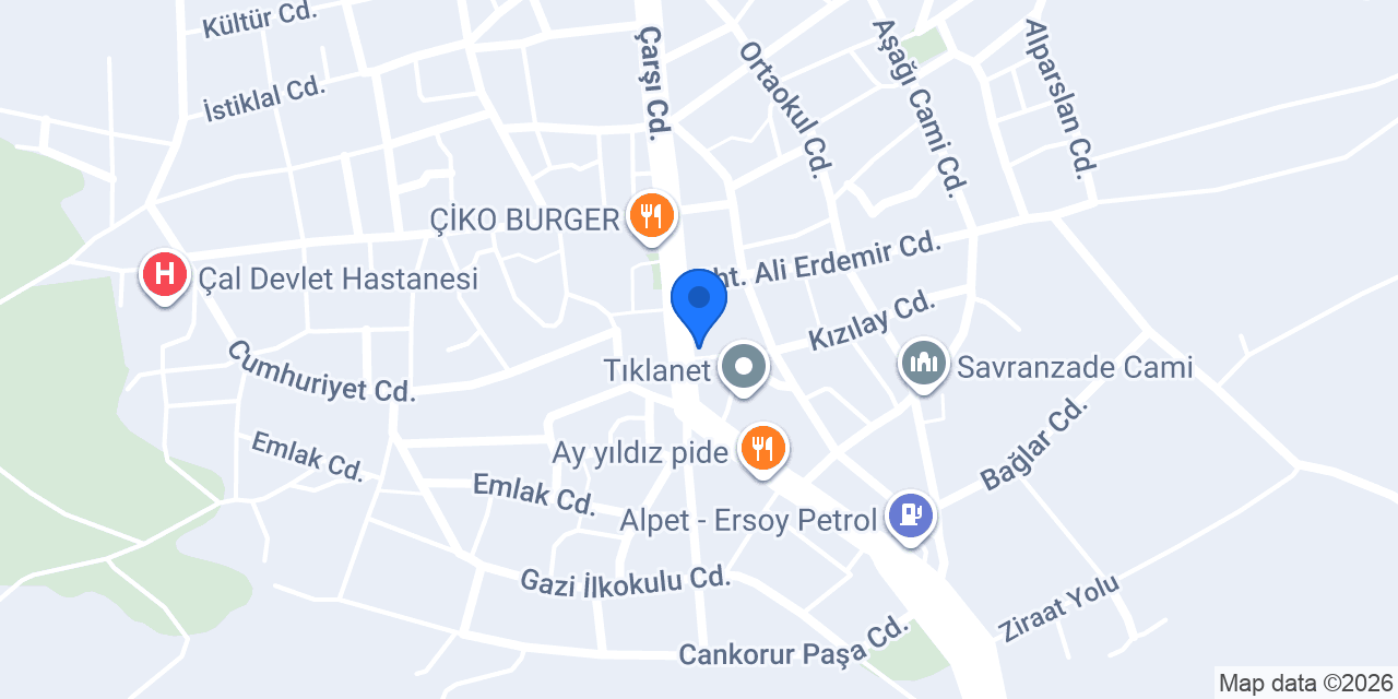 PT LASTİK-Canan Ticaret konumu
