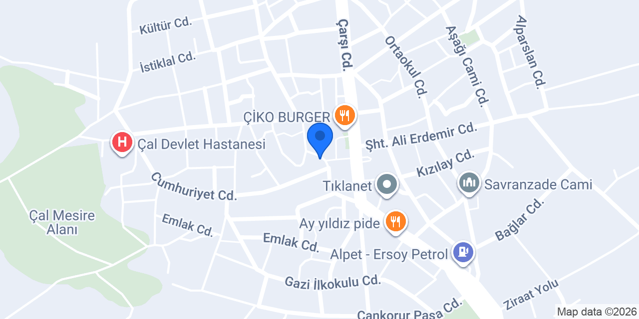 Akın Pide Salonu konumu