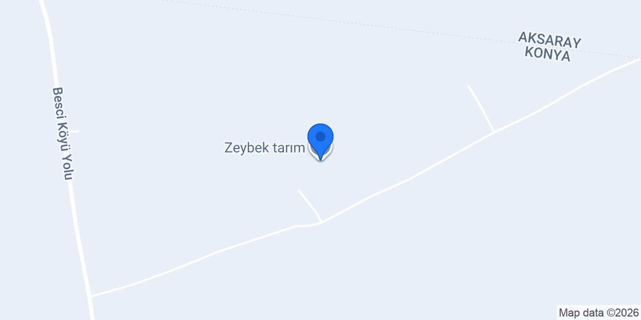 Zeybek tarım konumu