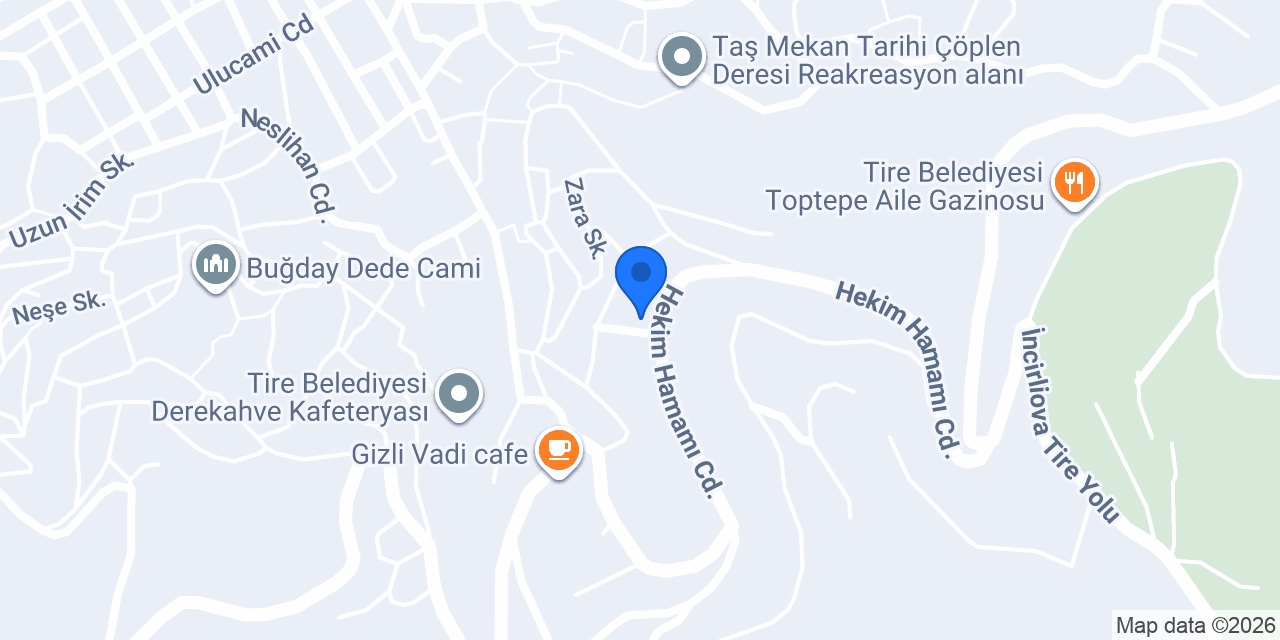 Seyir Cafe konumu