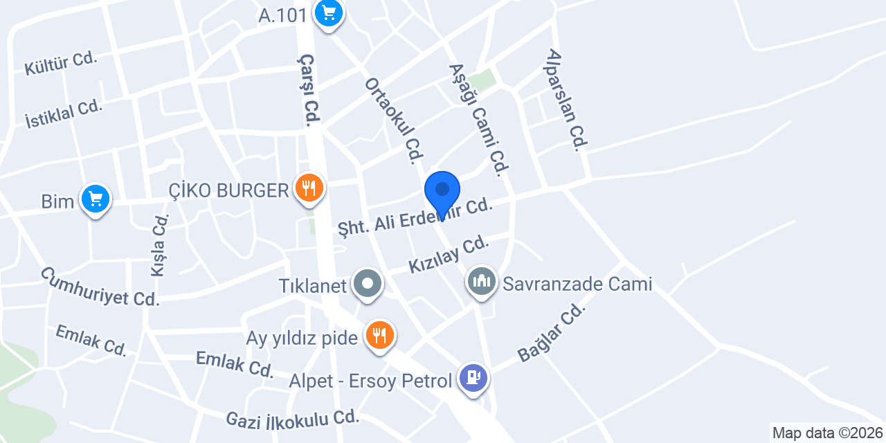 Kocagöz İnşaat konumu