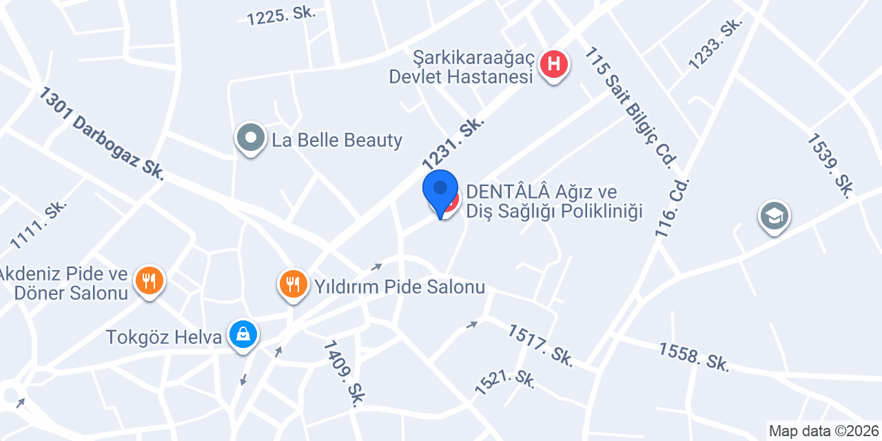 Özvet Veteriner Polikliniği konumu