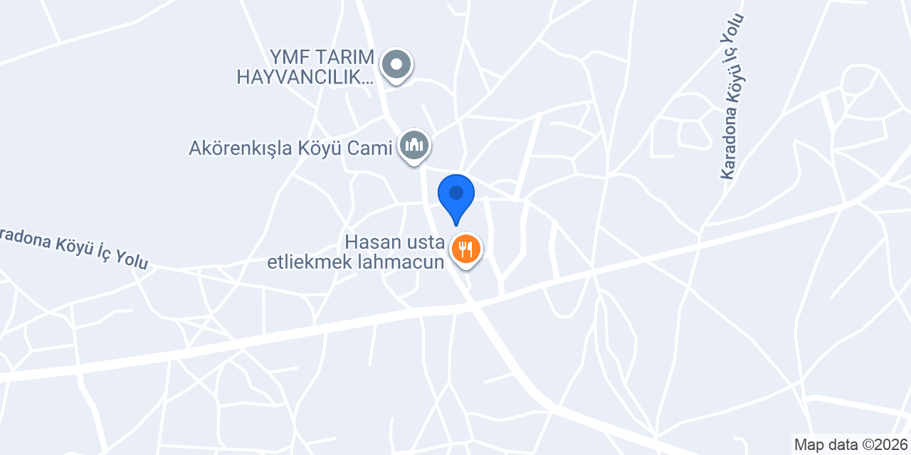 KARATAY AKÖRENKIŞLA İLKOKULU konumu