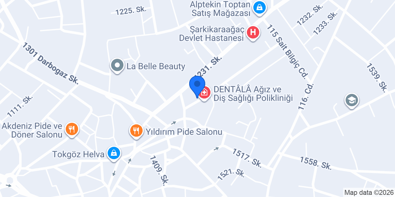 Yaşam Eczanesi konumu