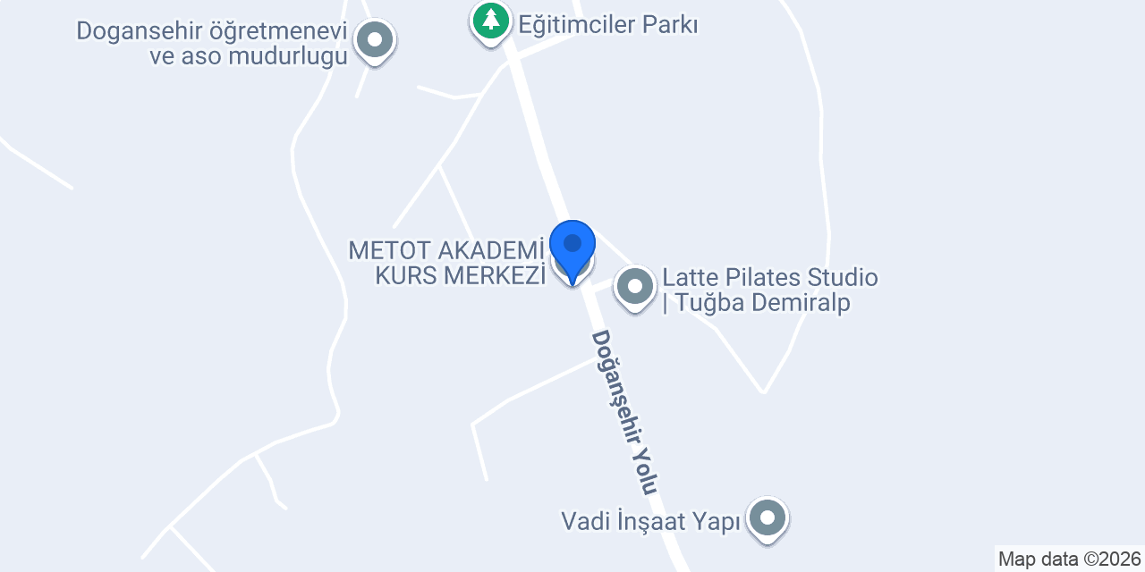 METOT AKADEMİ KURS MERKEZİ konumu