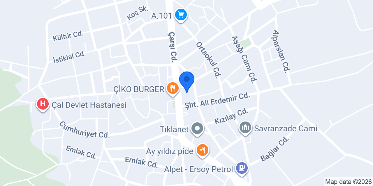 Mısırlı Mimarlık konumu