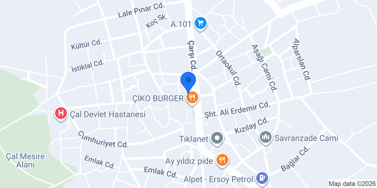 Gündüz Eczanesi konumu