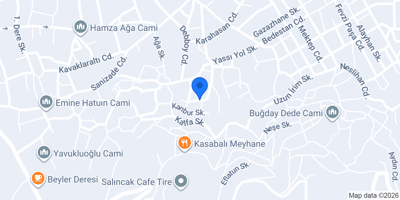 Tarihi Ahsap Konak konumu