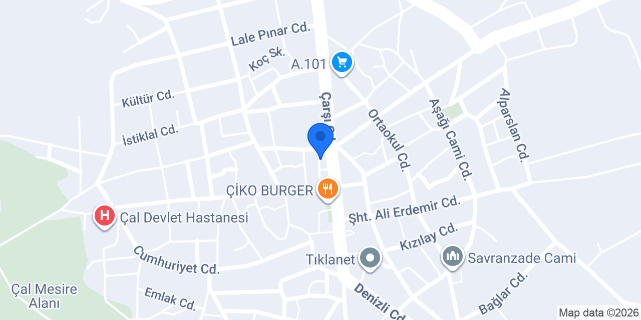 Birtat pide ve lahmacun salonu konumu