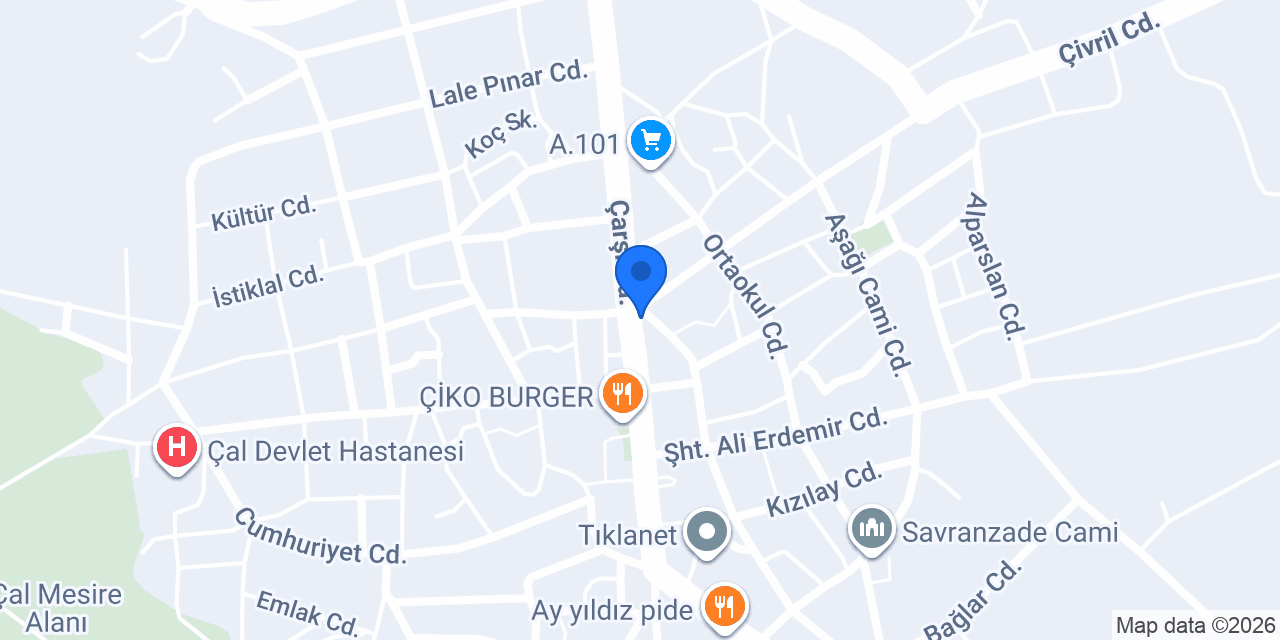 Aydın Canan Oto Lastik konumu