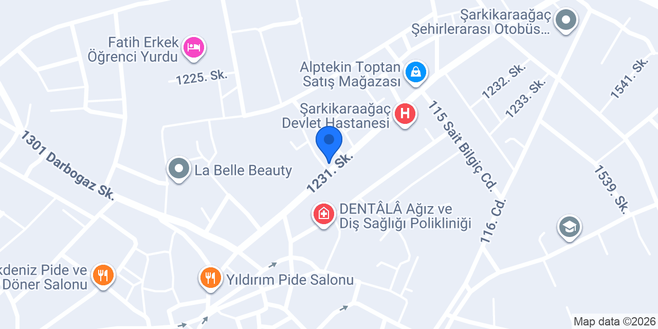 Coşkun Baba Döner konumu